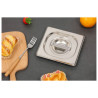 Coperchio GN 1/6 acciaio inossidabile Dynasteel - Igiene e stile