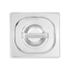 Coperchio GN 1/6 acciaio inossidabile Dynasteel - Igiene e stile