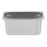 Bac Gastro GN 1/3 Inox - Profondeur 150 mm - 5,7 L - Dynasteel