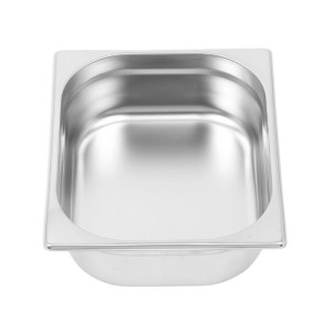 Bac Gastro GN 2/3 Inox - Profondità 100 mm - 9 L - Dynasteel