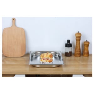 Bac Gastro GN 2/3 Inox — 40 mm, 3 L, Lavastoviglie
