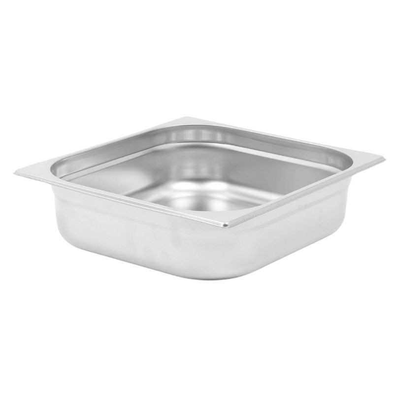 Bac Gastro GN 1/2 Inox - Profondità 100 mm - 6,5 L - Dynasteel