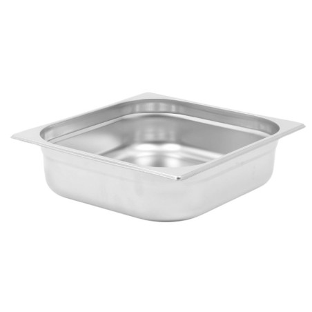 Bac Gastro GN 1/2 Inox - Profondità 100 mm - 6,5 L - Dynasteel