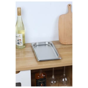 Vaschetta Gastro GN 1/3 Inox 20 mm - Compatibile Lavastoviglie