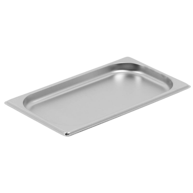 Bac Gastro GN 1/3 Inox - Profondità 20 mm - 0,6 L - Dynasteel