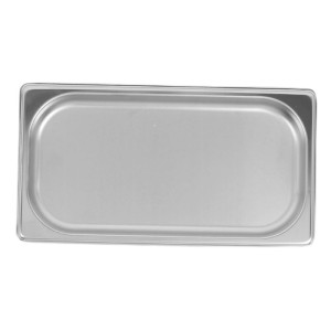 Bac Gastro GN 1/3 Inox - Profondità 20 mm - 0,6 L - Dynasteel