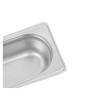 Bac Gastro GN 1/9 Inox - Profondità 65 mm - 0,6 L