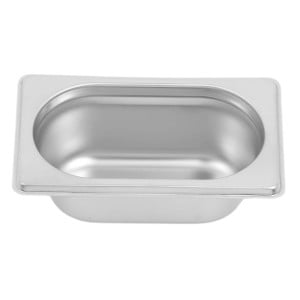 Bac Gastro GN 1/9 Inox - Profondità 65 mm - 0,6 L