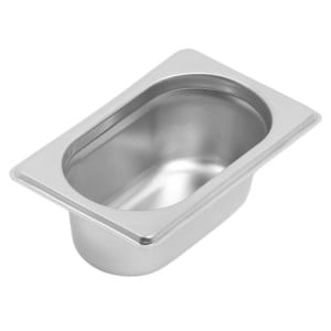 Bac Gastro GN 1/9 Inox - Profondità 65 mm - 0,6 L