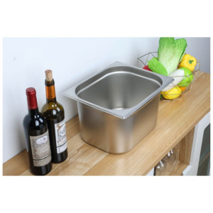 Bac Gastronorme GN 1/2 - 12,5 L - P 200 mm - Dynasteel