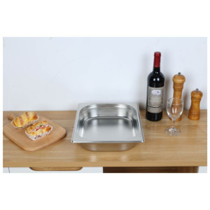 Gastro GN 1/2 Stainless Steel Tray 4 L - Dynasteel: Professional quality