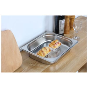 Bac Gastro GN 1/2 Inox - 65 mm - 4 L - Cucina Pro