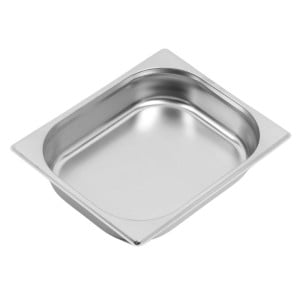 Bac Gastro GN 1/2 Inox - 65 mm - 4 L - Cucina Pro