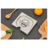 Coperchio GN 1/6 in Acciaio Inox - Dynasteel
