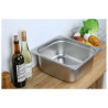 Bac Gastronorm GN 1/2 - 9,5 L - P 150 mm - Dynasteel