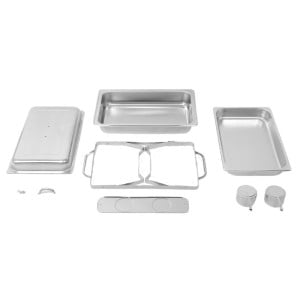 Chafing Dish GN 1/1 Eco - Lotto di 4 - Dynasteel