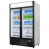 Vetrina Refrigerata per Bevande - 2 Porte - 1000 L - Dynasteel