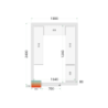Cella Frigorifera Positiva - 1800 x 2400 | TEFCOLD | Soluzione di stoccaggio professionale ed economica