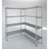 Shelving Kit for Cold Room 1500x2100 - Capacity 90kg - Dishwasher Safe - TEFCOLD