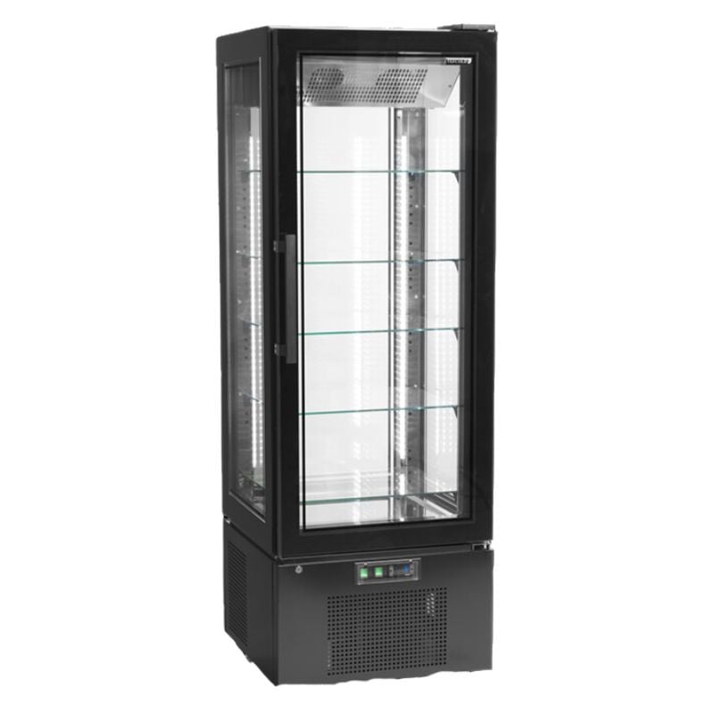 Vitrine Réfrigérée Pâtissière Porte Vitrée - 248 L TEFCOLD : Conservation et mise en valeur de vos produits frais