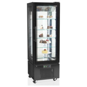 Vetrina Refrigerata Pasticceria Porta Vetrata - 248 L TEFCOLD : Conservazione e valorizzazione dei vostri prodotti freschi