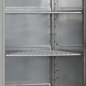 Armadio Refrigerato Negativo Inox - 2 Porte Piene - 900 L TEFCOLD RK1010 : Stoccaggio ottimale per professionisti