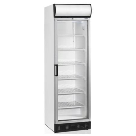 Glass Freezer Showcase with Canopy - 270 L TEFCOLD: visibility, aesthetics, and optimal preservation