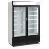 Vetrina Congelatore Verticale Bianca - 2 Porte in Vetro - 930 L TEFCOLD | Fourniresto