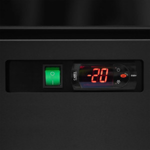 Vetrina Congelatore Nera - 3 Porte Vetrate - 1090 L | TEFCOLD Atom Maxi