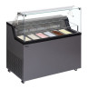 Vitrine à Glace avec Couvercle de Service - TEFCOLD MIRABELLA 6x5L