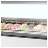 Ventilated Ice Cream Display with Straight Front - Superior Quality | TEFCOLD Ventilated Ice Cream Display with Straight Front -