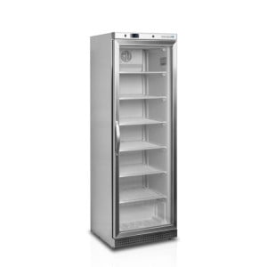 Armadio Refrigerato Vetrato Inox - 340L - TEFCOLD