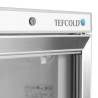 Armadio Refrigerato Vetrato Inox - 340L - TEFCOLD