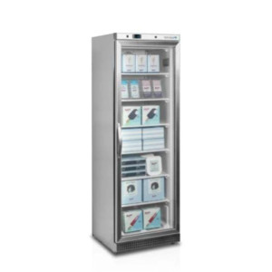 Armadio Refrigerato Vetrato Inox - 340L - TEFCOLD