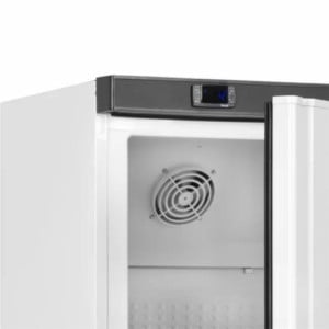 Armadio Refrigerato Vetrato TEFCOLD - Bianco - 350 L: Stoccaggio ottimale per alimenti e visibilità prodotti.