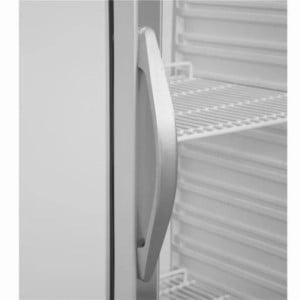 Armadio Refrigerato Vetrato TEFCOLD - Bianco - 350 L: Stoccaggio ottimale per alimenti e visibilità prodotti.