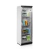 Armadio Refrigerato Vetrato TEFCOLD - Bianco - 350 L: Stoccaggio ottimale per alimenti e visibilità prodotti.