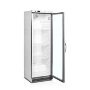 Armadio Refrigerato Positivo Vetrato - Inox - 350 L | TEFCOLD