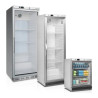 Armadio Refrigerato Positivo Vetrato TEFCOLD - Bianco - Capacità 570L - Porta GN 2/1