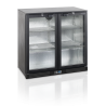 Retrobar Refrigerato 2 Porte a Vetro Battenti - 188 L TEFCOLD | Stoccaggio professionale refrigerato di qualità