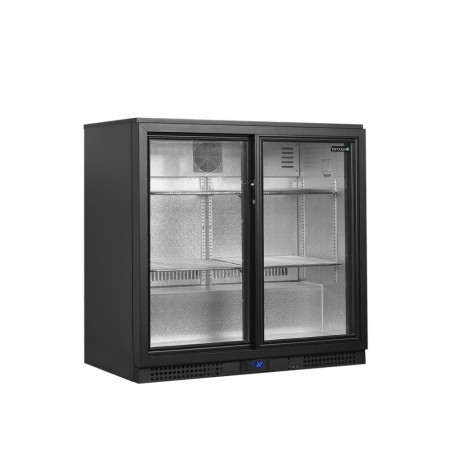 Retrobar Refrigerato 2 Porte in Vetro Scorrevoli - 188 L | TEFCOLD BA21S