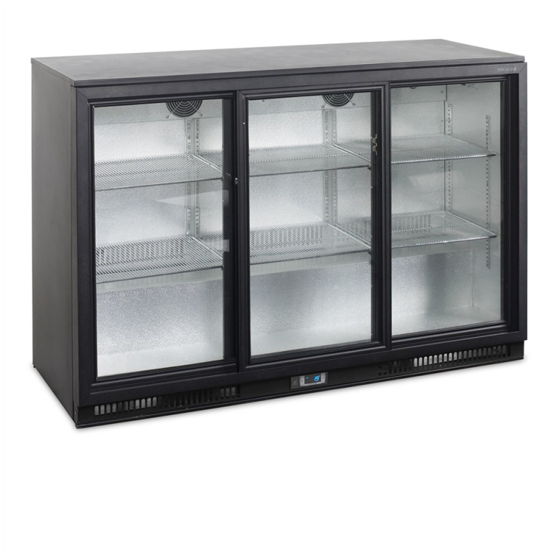 Retrobar Refrigerato 3 Porte in Vetro - Stoccaggio 288 L | TEFCOLD