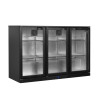 Retrobar Refrigerato 3 Porte in Vetro a Battente - 288 L | TEFCOLD