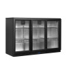 Retrobar Refrigerato 3 Porte Scorrevoli - TEFCOLD BA31S-3 | capacità 288L