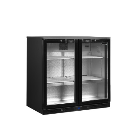 Refrigerated Back Bar 2 Glass Doors - 182 L | TEFCOLD