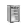 Glazed Beverage Refrigerated Cabinet with Fan - 105 L TEFCOLD: Optimal Storage and Preservation.