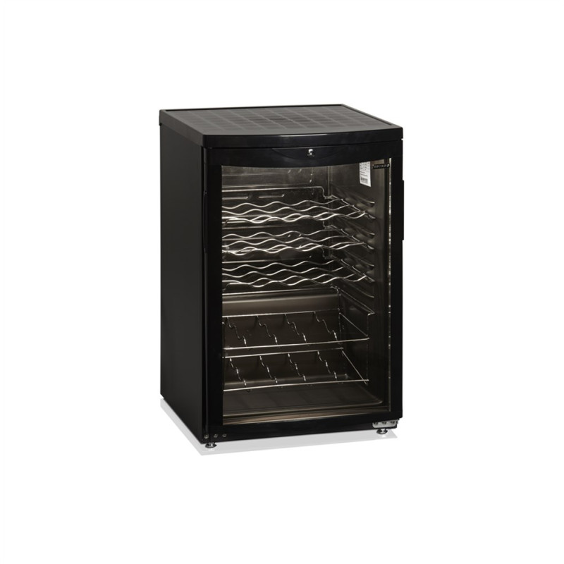 Cantina Vino Sotto-Banco Nera - 22 Bottiglie TEFCOLD SC85 BLACK