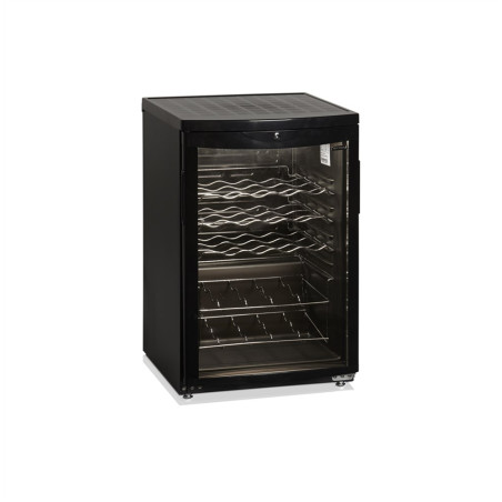 Cantina Vino Sotto-Banco Nera - 22 Bottiglie TEFCOLD SC85 BLACK