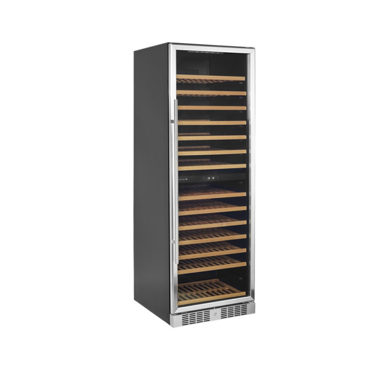 TEFCOLD Wine Cellar - 163 Bottles, Glass Door