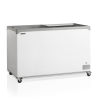 Congélateur Coffre à Glace TEFCOLD Blanc 367 L - Stockage professionnel de produits surgelés